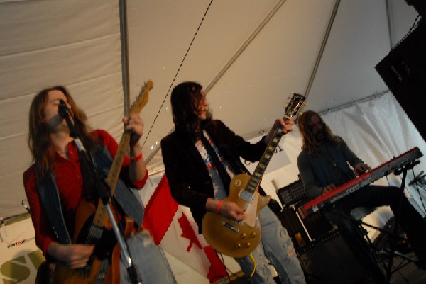 Lions In The Street SXSW gig at the Canadian Blast day party in Austin, Tex