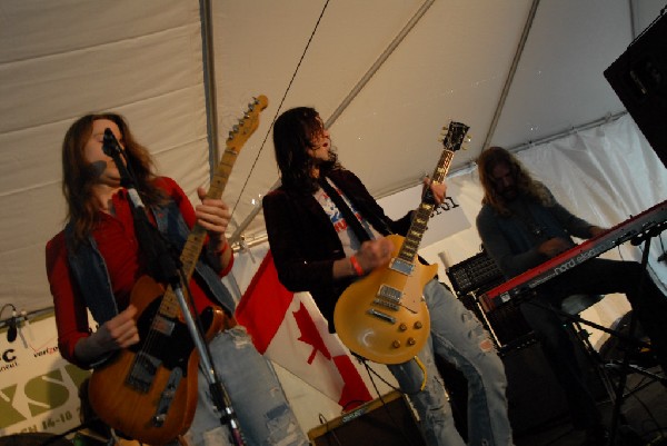 Lions In The Street SXSW gig at the Canadian Blast day party in Austin, Tex