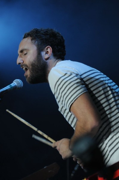 Local Natives at Austin Music Hall, Austin, Texas 12/04/11 - photo by jeff