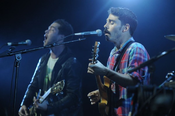 Local Natives at Austin Music Hall, Austin, Texas 12/04/11 - photo by jeff