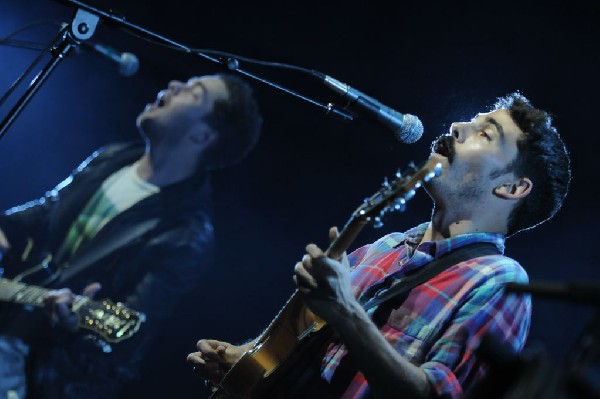 Local Natives at Austin Music Hall, Austin, Texas 12/04/11 - photo by jeff