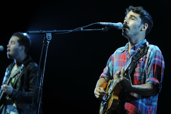 Local Natives at Austin Music Hall, Austin, Texas 12/04/11 - photo by jeff