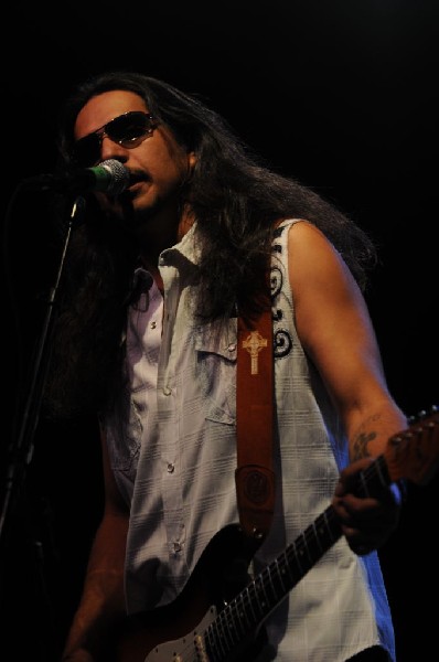 Los Lonely Boys at the Hutto 100 Celebration Music Festival, Hutto, Texas 0