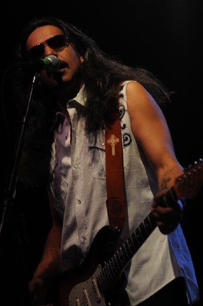 Los Lonely Boys at the Hutto 100 Celebration Music Festival, Hutto, Texas 0