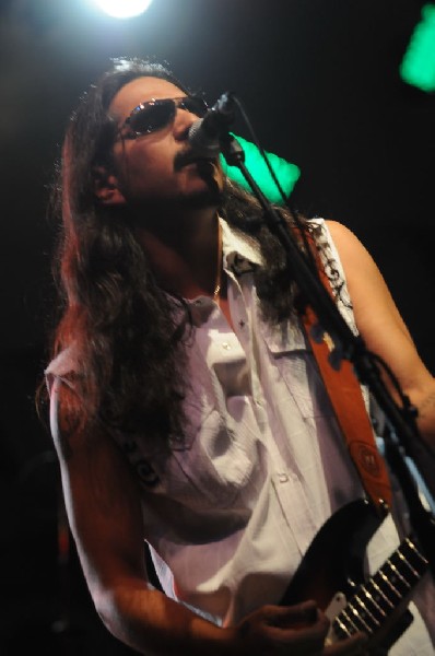 Los Lonely Boys at the Hutto 100 Celebration Music Festival, Hutto, Texas 0