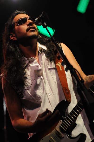 Los Lonely Boys at the Hutto 100 Celebration Music Festival, Hutto, Texas 0