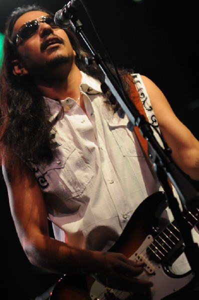 Los Lonely Boys at the Hutto 100 Celebration Music Festival, Hutto, Texas 0