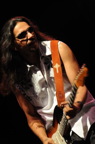 Los Lonely Boys at the Hutto 100 Celebration Music Festival, Hutto, Texas 0