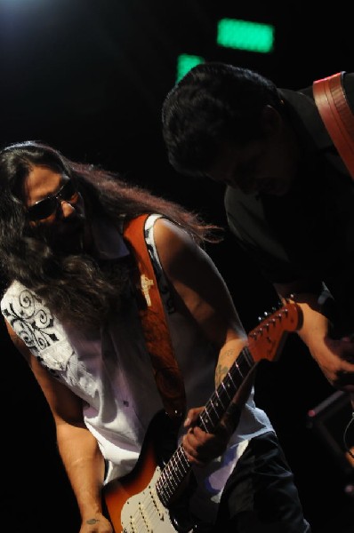 Los Lonely Boys at the Hutto 100 Celebration Music Festival, Hutto, Texas 0