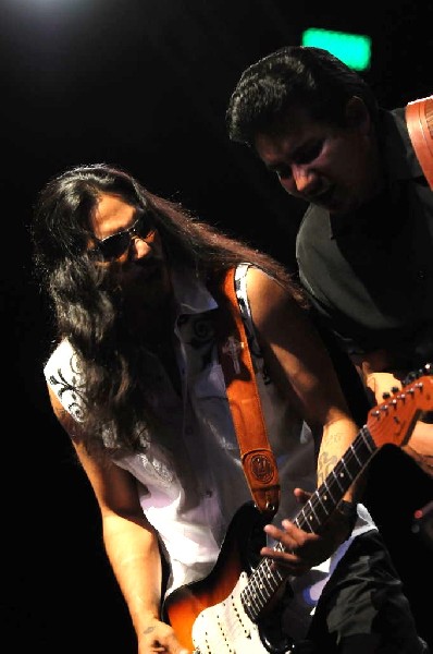 Los Lonely Boys at the Hutto 100 Celebration Music Festival, Hutto, Texas 0