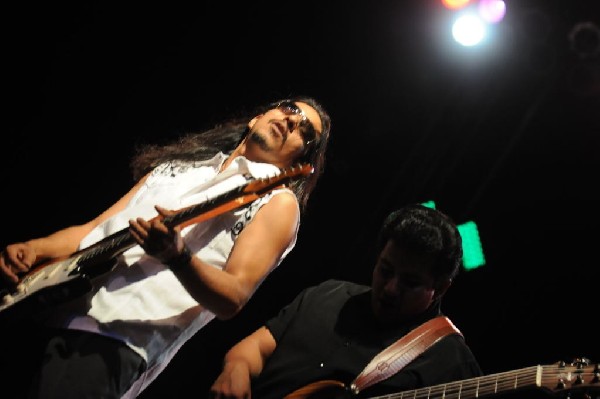 Los Lonely Boys at the Hutto 100 Celebration Music Festival, Hutto, Texas 0