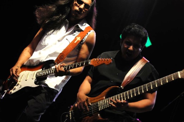 Los Lonely Boys at the Hutto 100 Celebration Music Festival, Hutto, Texas 0