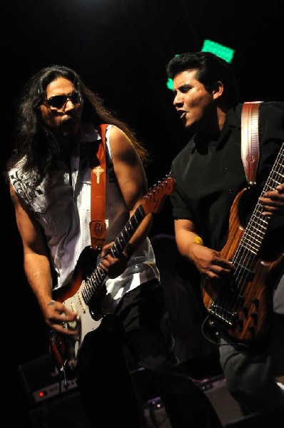 Los Lonely Boys at the Hutto 100 Celebration Music Festival, Hutto, Texas 0