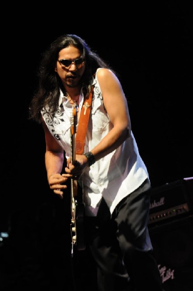 Los Lonely Boys at the Hutto 100 Celebration Music Festival, Hutto, Texas 0