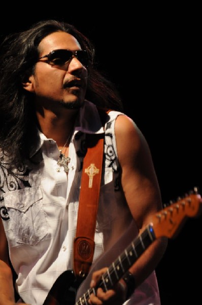 Los Lonely Boys at the Hutto 100 Celebration Music Festival, Hutto, Texas 0