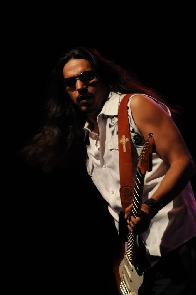 Los Lonely Boys at the Hutto 100 Celebration Music Festival, Hutto, Texas 0