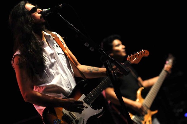 Los Lonely Boys at the Hutto 100 Celebration Music Festival, Hutto, Texas 0