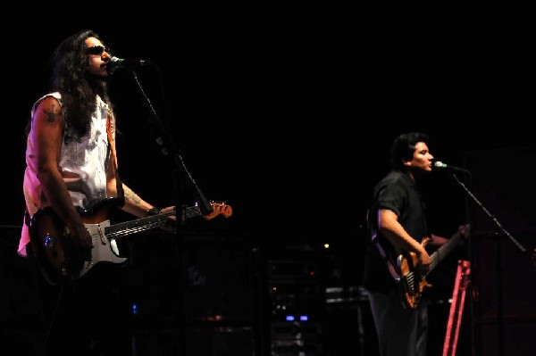 Los Lonely Boys at the Hutto 100 Celebration Music Festival, Hutto, Texas 0