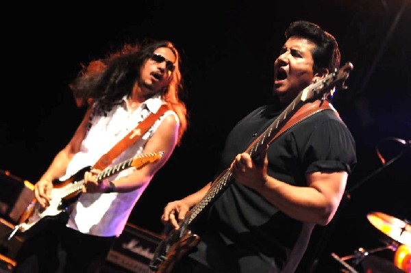 Los Lonely Boys at the Hutto 100 Celebration Music Festival, Hutto, Texas 0