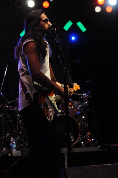 Los Lonely Boys at the Hutto 100 Celebration Music Festival, Hutto, Texas 0