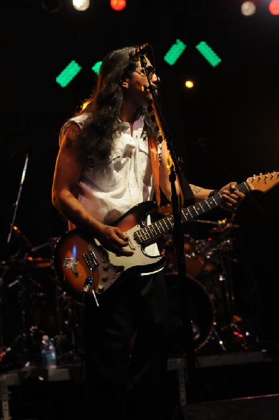 Los Lonely Boys at the Hutto 100 Celebration Music Festival, Hutto, Texas 0