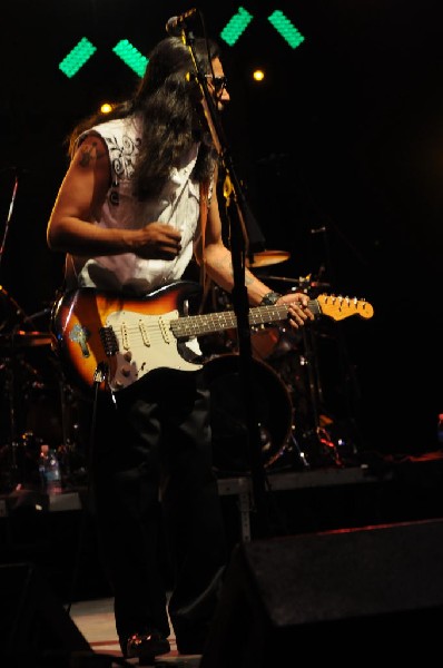 Los Lonely Boys at the Hutto 100 Celebration Music Festival, Hutto, Texas 0