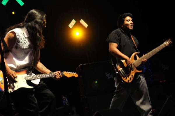 Los Lonely Boys at the Hutto 100 Celebration Music Festival, Hutto, Texas 0