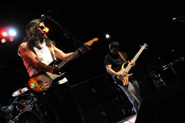 Los Lonely Boys at the Hutto 100 Celebration Music Festival, Hutto, Texas 0