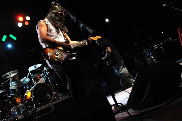 Los Lonely Boys at the Hutto 100 Celebration Music Festival, Hutto, Texas 0