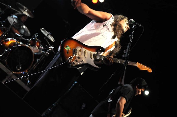 Los Lonely Boys at the Hutto 100 Celebration Music Festival, Hutto, Texas 0