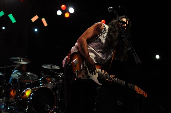 Los Lonely Boys at the Hutto 100 Celebration Music Festival, Hutto, Texas 0