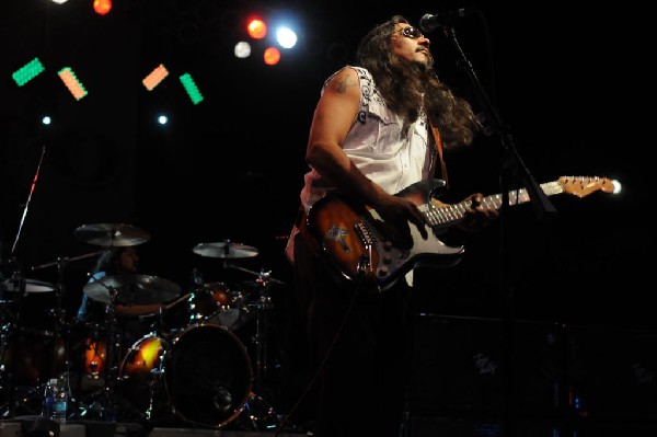 Los Lonely Boys at the Hutto 100 Celebration Music Festival, Hutto, Texas 0