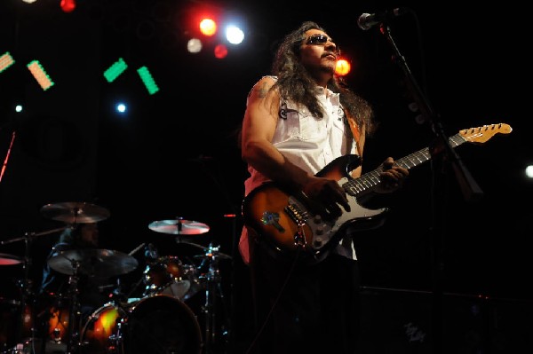 Los Lonely Boys at the Hutto 100 Celebration Music Festival, Hutto, Texas 0