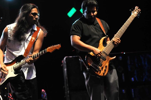 Los Lonely Boys at the Hutto 100 Celebration Music Festival, Hutto, Texas 0