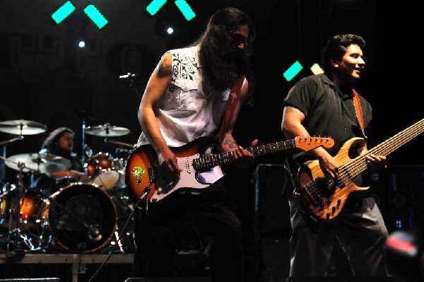 Los Lonely Boys at the Hutto 100 Celebration Music Festival, Hutto, Texas 0