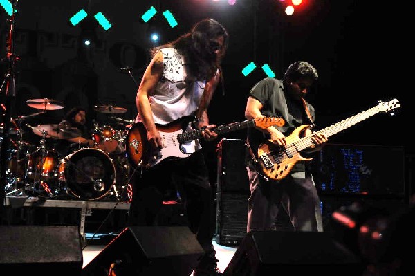 Los Lonely Boys at the Hutto 100 Celebration Music Festival, Hutto, Texas 0