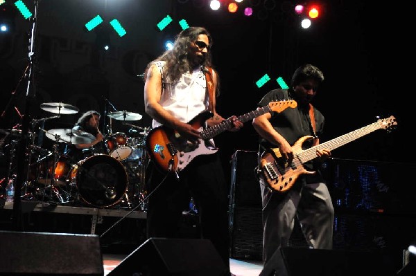 Los Lonely Boys at the Hutto 100 Celebration Music Festival, Hutto, Texas 0