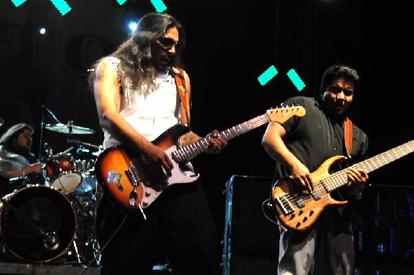 Los Lonely Boys at the Hutto 100 Celebration Music Festival, Hutto, Texas 0