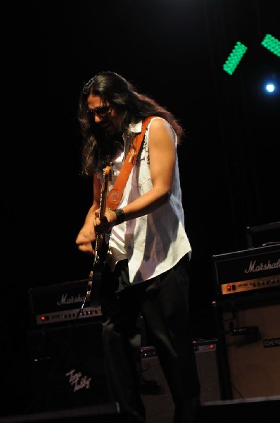 Los Lonely Boys at the Hutto 100 Celebration Music Festival, Hutto, Texas 0