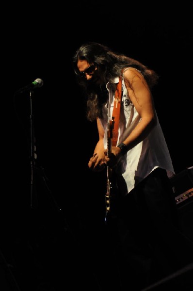 Los Lonely Boys at the Hutto 100 Celebration Music Festival, Hutto, Texas 0