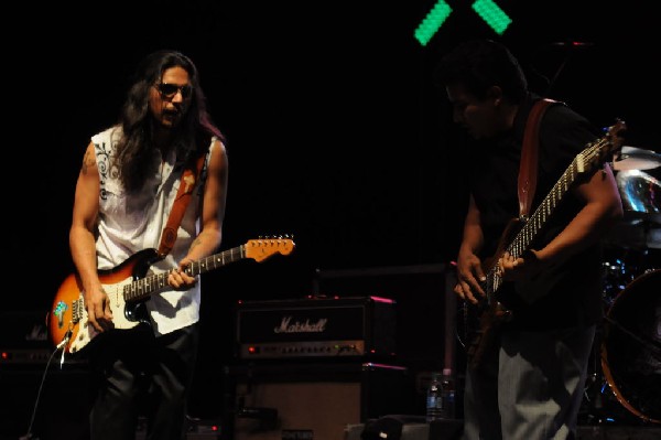 Los Lonely Boys at the Hutto 100 Celebration Music Festival, Hutto, Texas 0