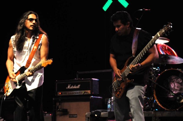 Los Lonely Boys at the Hutto 100 Celebration Music Festival, Hutto, Texas 0