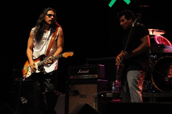 Los Lonely Boys at the Hutto 100 Celebration Music Festival, Hutto, Texas 0