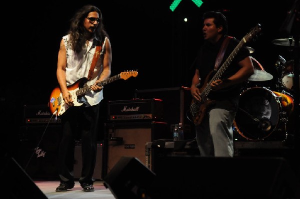 Los Lonely Boys at the Hutto 100 Celebration Music Festival, Hutto, Texas 0