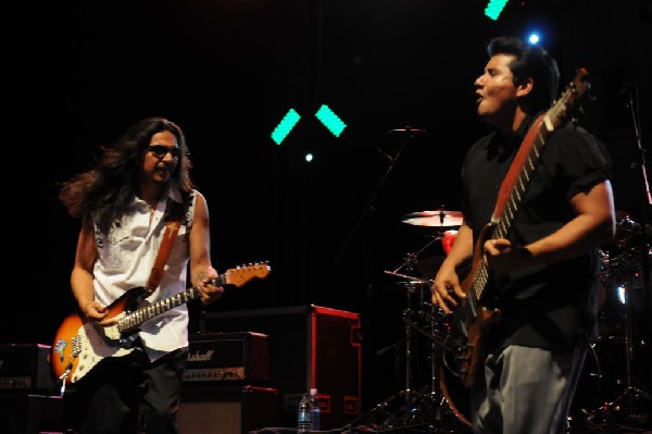 Los Lonely Boys at the Hutto 100 Celebration Music Festival, Hutto, Texas 0