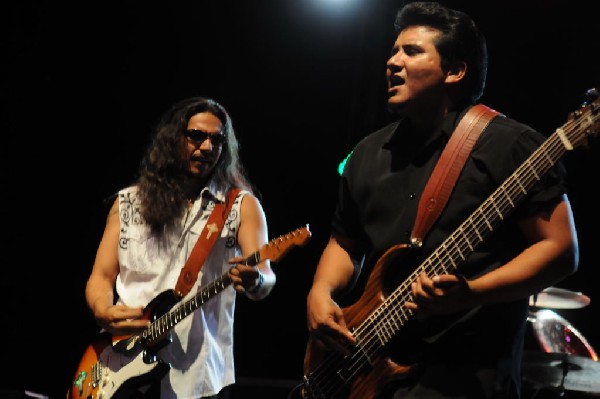 Los Lonely Boys at the Hutto 100 Celebration Music Festival, Hutto, Texas 0