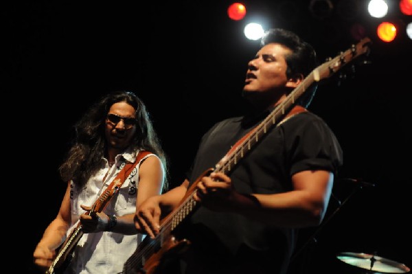 Los Lonely Boys at the Hutto 100 Celebration Music Festival, Hutto, Texas 0