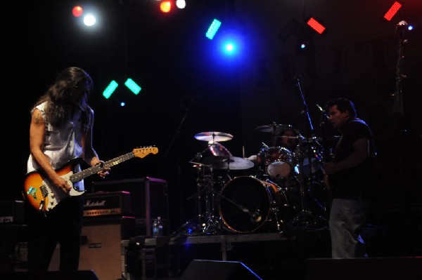 Los Lonely Boys at the Hutto 100 Celebration Music Festival, Hutto, Texas 0