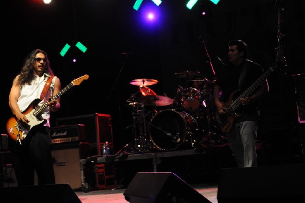 Los Lonely Boys at the Hutto 100 Celebration Music Festival, Hutto, Texas 0