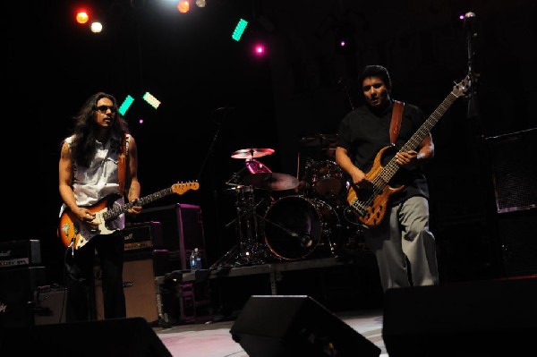 Los Lonely Boys at the Hutto 100 Celebration Music Festival, Hutto, Texas 0